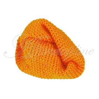 Lovely Infant Cotton Crochet Toddler Cap Cute Baby Photography Flower 