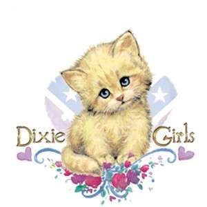 Dixie Southern Girls  SAD KITTY WITH BLUE EYES   