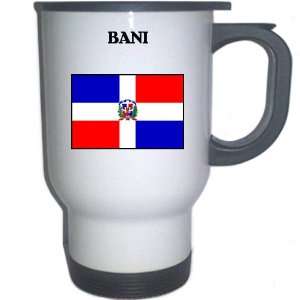  Dominican Republic   BANI White Stainless Steel Mug 