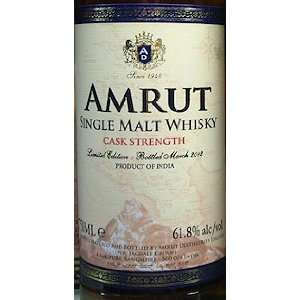  Amrut Cask Strength Single Malt Scotch 750ml Grocery 