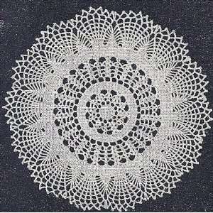 Vintage Crochet PATTERN to make   Traditional Conventional Glory Doily 