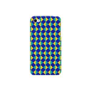  Cellet 272774 Y & G Checker Proguard for Apple iPhone 4/4S 