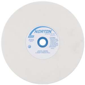 Norton Premium White Bench and Pedestal Abrasive Wheel, Type 01 