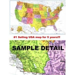  24x36 United States Classic Wall Map