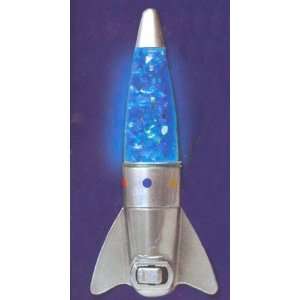  Retro Rocket Sparkle Night Light