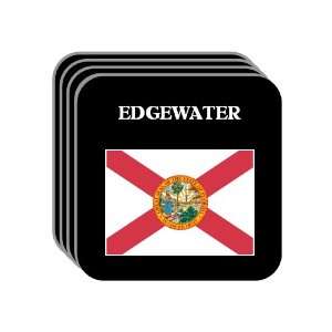  US State Flag   EDGEWATER, Florida (FL) Set of 4 Mini 