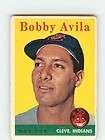 1958 Topps 276 Bobby Avila EX  