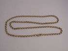 9ct Gold Belcher Chain Length 24 23.5gm Secondhand
