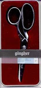 Gingher 7 Knife Edge Dressmaker Shears Scissors in Tin 743921711111 