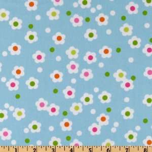  44 Wide Pocket Full Of Posies Floral Powder Fabric By 