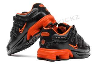 Nike Shox NZ SI PS Black Orange 317930 019 Little Kids Running Shoes 