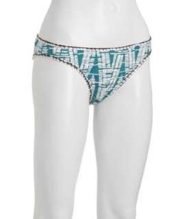 BCBGMAXAZRIA capri chevron bikini bottoms  