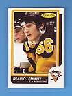 1986 OPC O PEE CHEE Mario Lemieux second year hockey ca