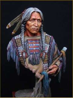 HOBBY MODEL Historical Bust. Sioux Indian Resin KIT  