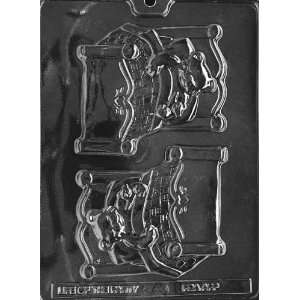  BEAR IN BED Baby Candy Mold Chocolate