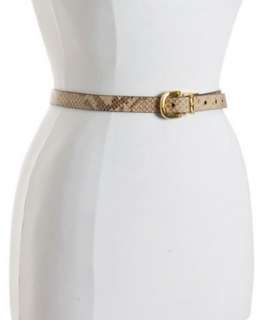 MICHAEL Michael Kors reversible python leather Santorini belt 