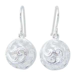  Sterling silver dangle earrings, Arabesque Jewelry
