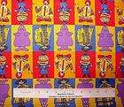 McDonalds Ronald and Friends in Squares Fabric Fat Quarter