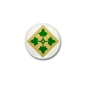  4th Infantry Division 1 Military Mini Button by  