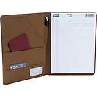 ROYCE LEATHER ULTRA BONDED LEATHER PADFOLIO   Tan