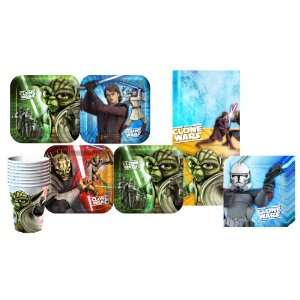  Star Wars The Clone Wars Opposing Forces Party Kit for 8 