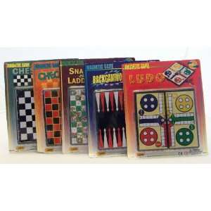   Classic Magnetic Travel Games / 1 CHECKER GAME / TGCH 
