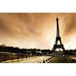 Paris   La Tour Eiffel   Peel and Stick Wall Decal by Wallmonkeys 