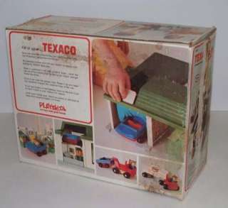 1975 Texaco Service Station Complete in Box Playskool  