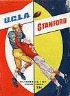 1957 UCLA vs. STANFORD FOOTBALL PROGRAM (INTACT AND NIC