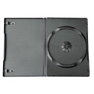  DVD CD Cases 14MM Single Black   100 Empty cases 