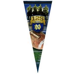  NCAA Notre Dame/4 Horsemen Premium Quality Pennant 12 by 