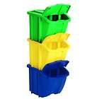 Brand New Suncast RECYCLE BIN KIT Trash Garbage Storage Cans 