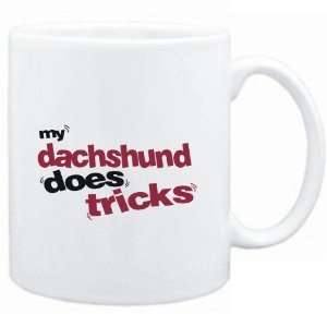  Mug White  MY Dachshund DOES TRICKS  Dogs Sports 