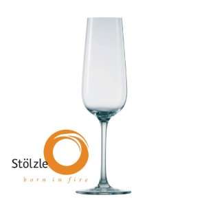  Stoelzle Oberglas Champagne Wine Glass 8.75 Tall   7.5 Oz 