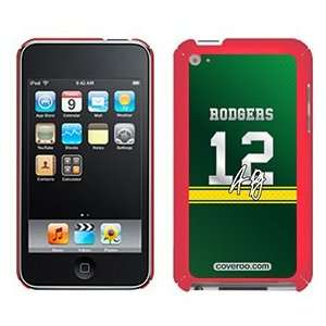  Aaron Rodgers Color Jersey on iPod Touch 4G XGear Shell 
