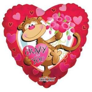  Love Balloons   18 Monkey Crazy For You Toys & Games