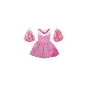  Dream Dazzlers Cheerleader Dress Up Set   Pink 3years + Toys & Games