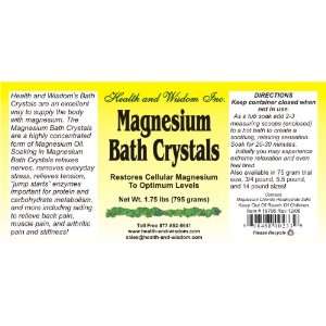  Magnesium Bath Crystals
