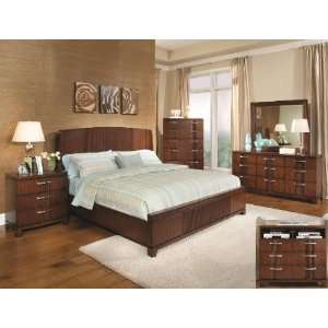  Brandy Queen Size Bed by Crown Mark
