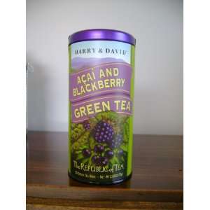   Republic of Tea, Acai & Blackberry Green Tea (Harry & David), 50 Count