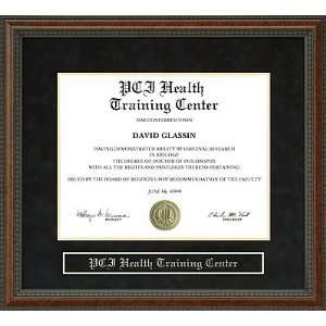  PCI Health Training Center Diploma Frame 