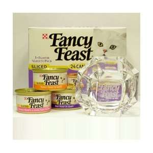 Fancy Feast Sliced Variety Pack Canned Cat Food 24/3 oz cans  