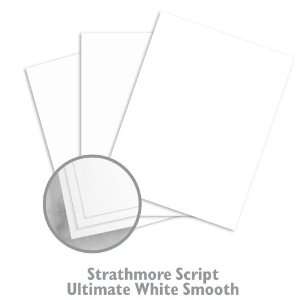  Strathmore Script Ultimate White Paper   1250/Carton 