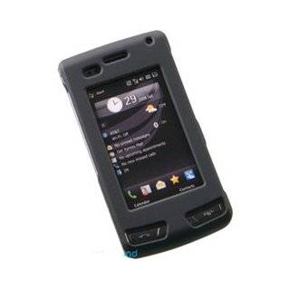 LG Incite CT810 Black Rubber Feel Hard Case+Belt Clip+Screen Protector