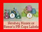 Bar or Bat Mitzvah Party Favor Candy Kiss Kisses Labels Personalized