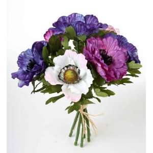  Lavender Windflower Bouquets, 21 Total Blooms (7 Blooms Per Bunch 