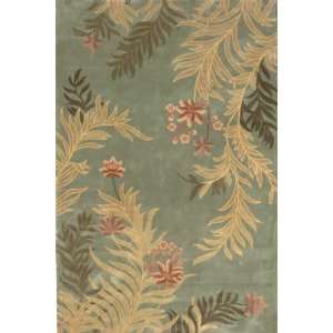  Hand tufted Harmony collection all over floral area rug 2 