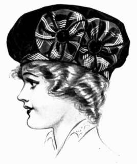 Millinery Book Make Childrens Hats Caps Bonnets 1916  