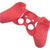 Controller Silicone Skin Case For Sony PS3 Red 9077  