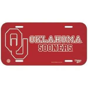  Oklahoma Sooners License Plate *SALE*
